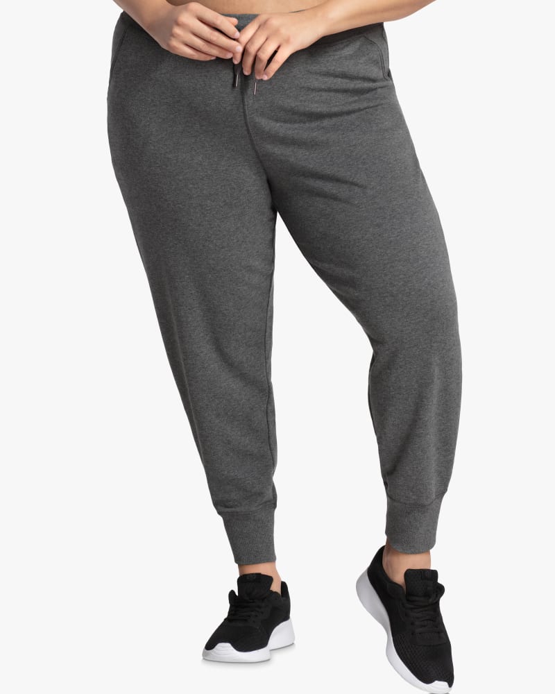 Front of plus size Recover French Terry Jogger by Solspry | Dia&Co | dia_product_style_image_id:117514
